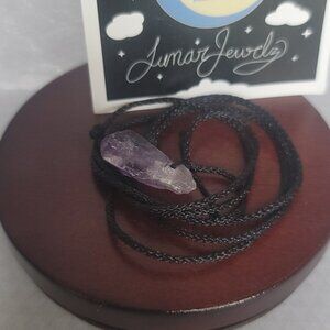 Lunar Jewelz Purple Stone Necklace